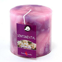 Свеча "Sentimental", запах-жасмин, 7 см, 280 гр