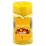 Свеча "Sentimental", запах-лимон, 10 см, 170 гр