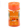 Свеча "Sentimental", запах-апельсин, 10 см, 170 гр