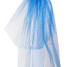 Фата для девичника на гребне, синий, 63 см