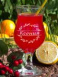 Бокал для коктейля &quot;Монограмма&quot; Ксения