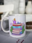 Кружка для чая &quot;Книги&quot; Лиза подарок дочери сестре внучке на 1 сентября выпускной последний звонок день рождения