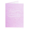 Набор "Папка для свидетельства и книга пожеланий", розовый