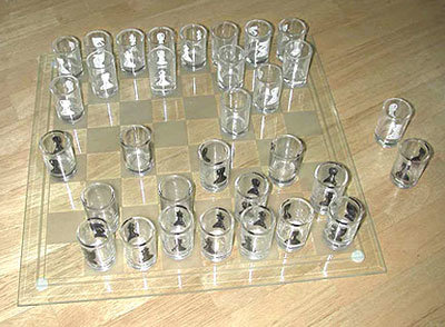 Пьяные шахматы "Большие стопки"