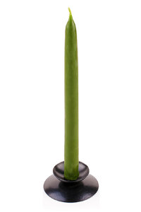 Эко-свеча магическая из натурального пчелиного воска, зелёная, 230х21мм, время горения 8 ч