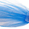 Фата для девичника на гребне, синий, 63 см