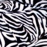Плед с рукавами зебра ткань