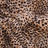 Плед с рукавами леопард материал